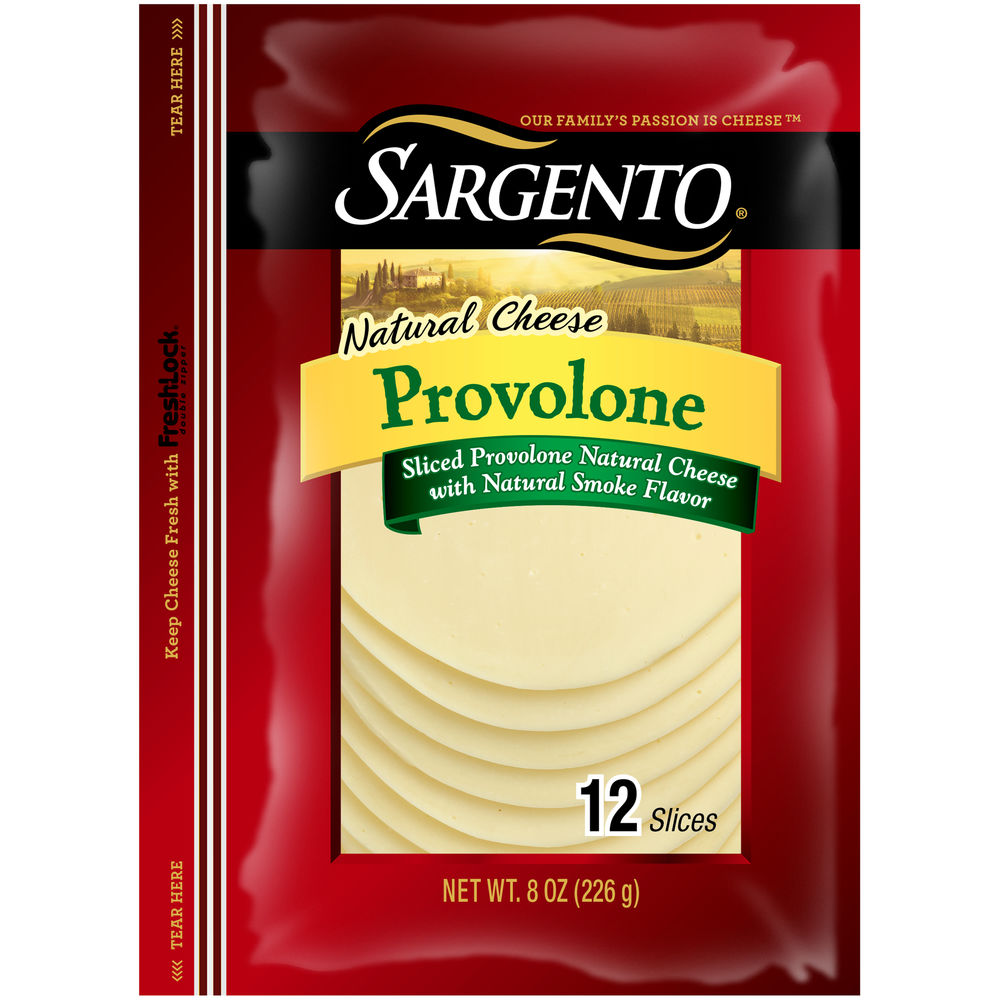 Provolone Cheese Slices (12ct) 8oz AF Req
